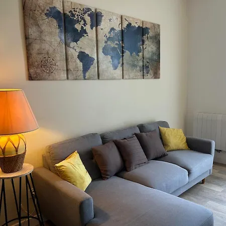 Elegance Castillet - Plein Centre Proche Gare Bus Et Transports - Ideal Couple Ou Pro - Moderne Et Confort - Speciale 佩皮尼昂