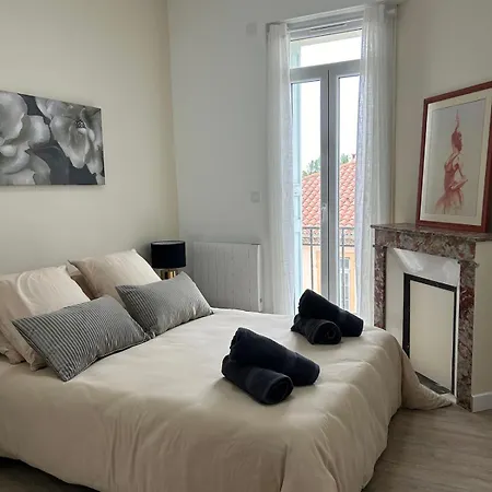 Elegance Castillet - Plein Centre Proche Gare Bus Et Transports - Ideal Couple Ou Pro - Moderne Et Confort - Speciale 公寓