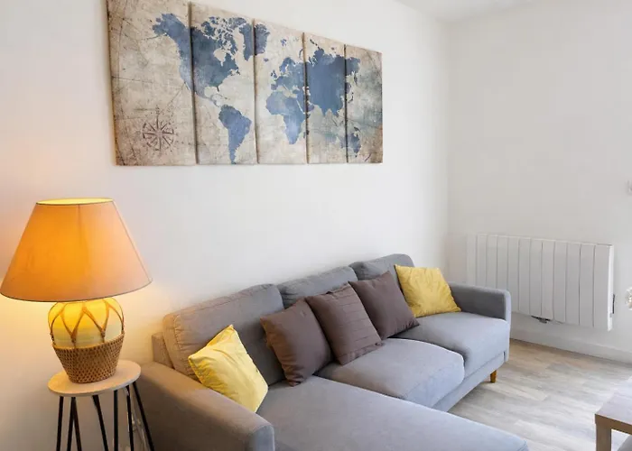 Elegance Castillet - Plein Centre Proche Gare Bus Et Transports - Ideal Couple Ou Pro - Moderne Et Confort - Speciale